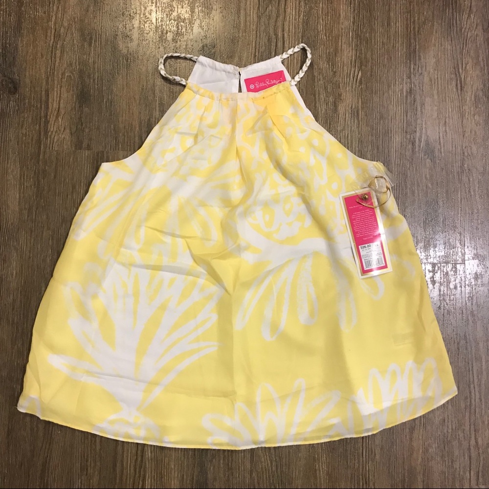 NWT Lilly Pulitzer For Target Pineapple Halter Top